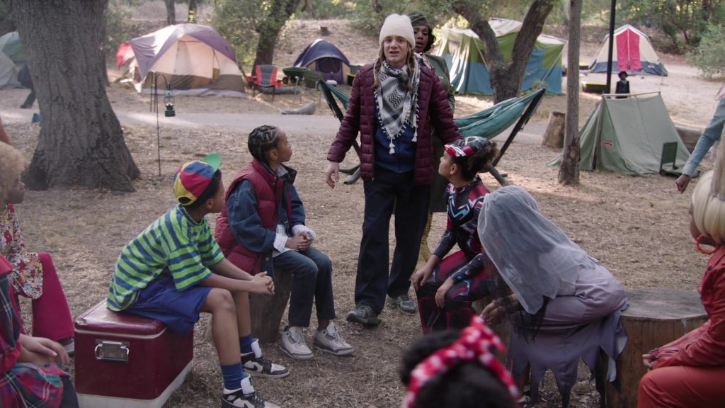 Nike Shoes in Abbott Elementary S05E05 “Camping” (2025) (Image 4)