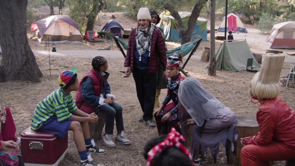 Nike Shoes in Abbott Elementary S05E05 “Camping” (2025) (Image 5)