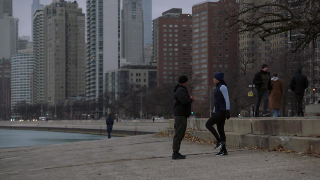 Nike Shoes in Chicago Fire S14E11 “Frostbite Blue” (2026) (Image 3)