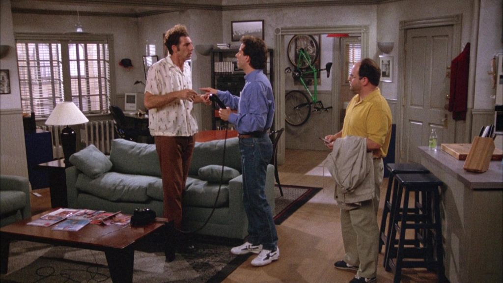Nike Shoes in Seinfeld Season 4 Episode 4 “The Ticket” (1992) (Image 1)