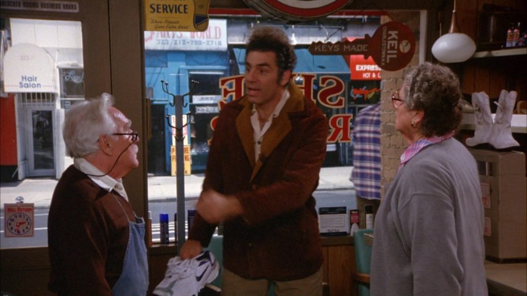 Nike Shoes in Seinfeld Season 6 Episode 8 “The Mom & Pop Store” (1994) (Image 3)