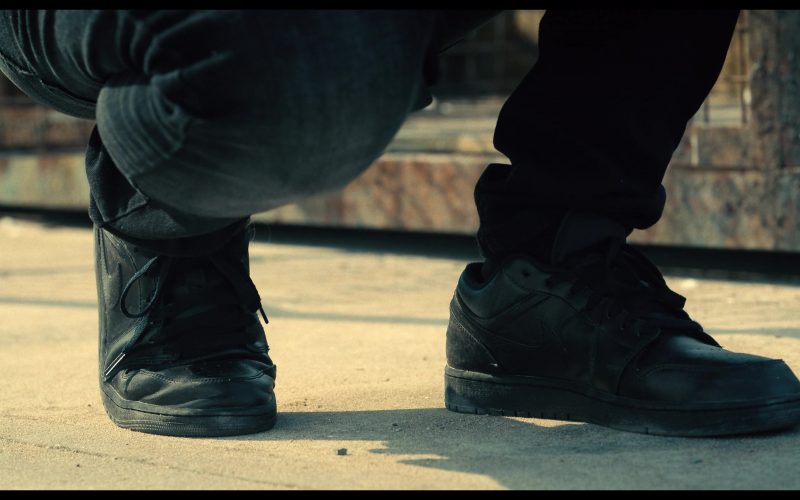 Nike Shoes in The Killer (2024) (Image 1)