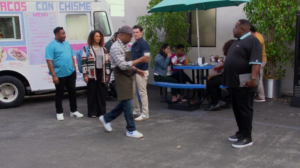 Nike Shoes in The Neighborhood S06E08 “Welcome to the Baby Shower” (2024) (Image 2)
