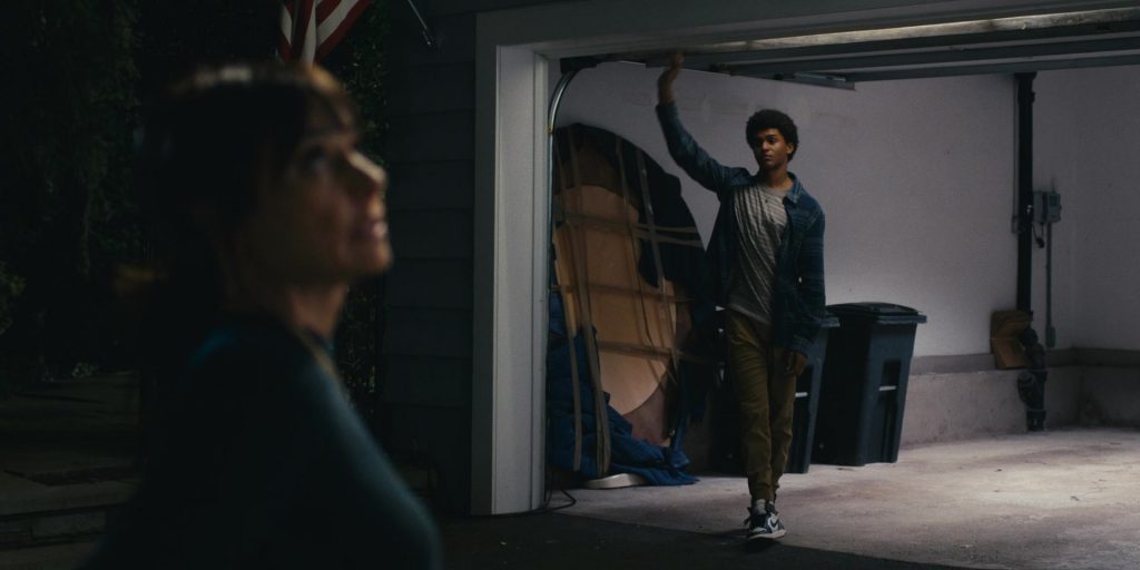Nike Shoes of Jaden Michael as Mickey Bolitar in Harlan Coben's Shelter S01E03 “The Dirt Locker” (2023) (Image 11)