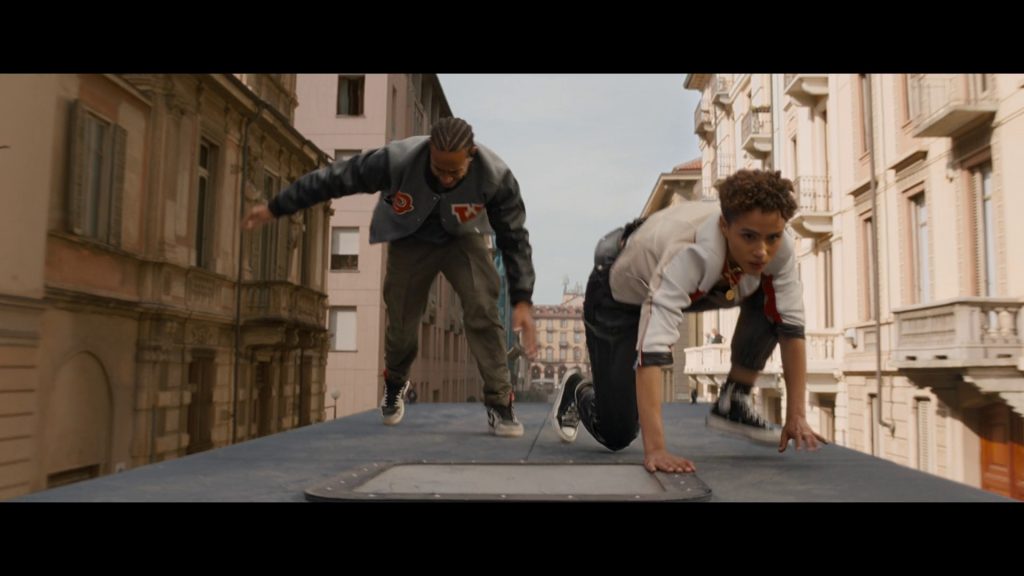 Nike Shoes of Ludacris and Converse Sneakers of Nathalie Emmanuel in Fast X (2023) (Image 1)