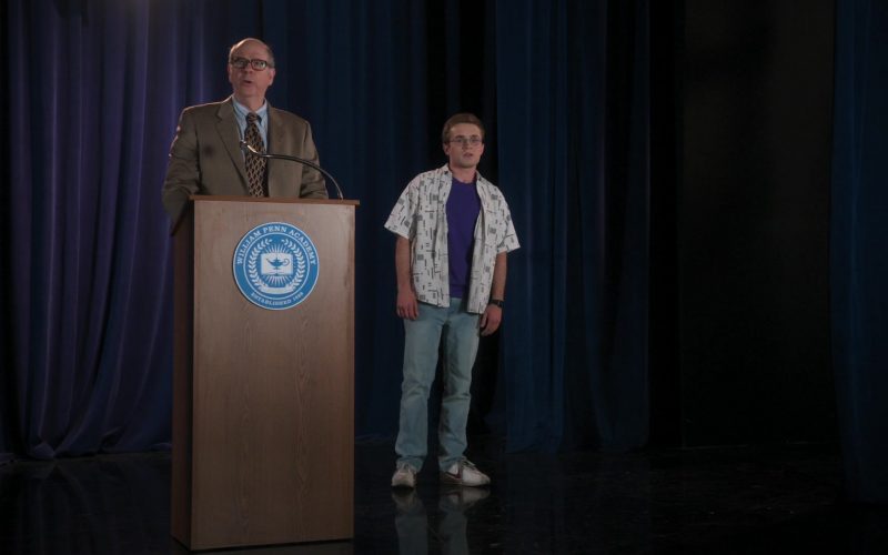 Nike Shoes of Sean Giambrone as Adam in The Goldbergs S09E04 “The William Penn Years” (2021) (Image 1)