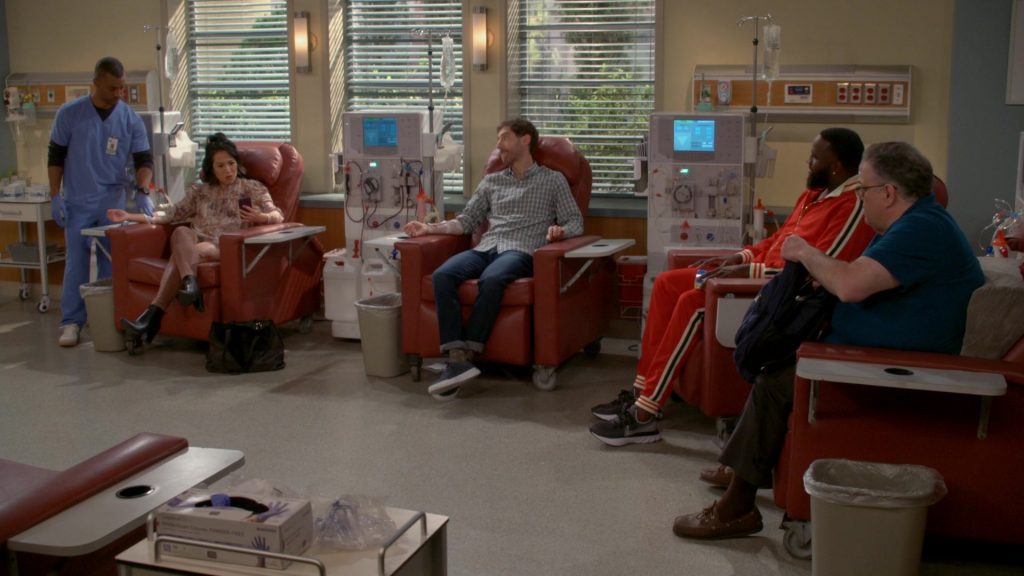 Nike Shoes of Terrence Terrell as Eli in B Positive S01E18 “Life Expectancy” (2021) (Image 1)