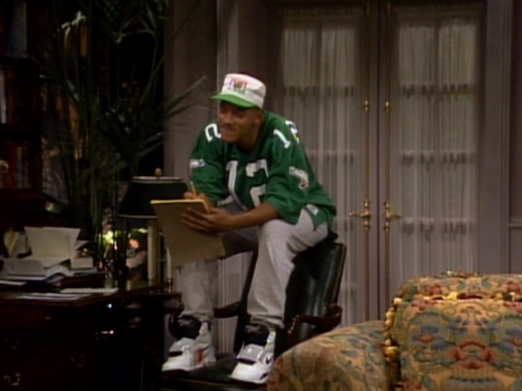 Nike Shoes of Will Smith in The Fresh Prince of Bel-Air S01E07 “Def Poet's Society” (1990) (Image 1)
