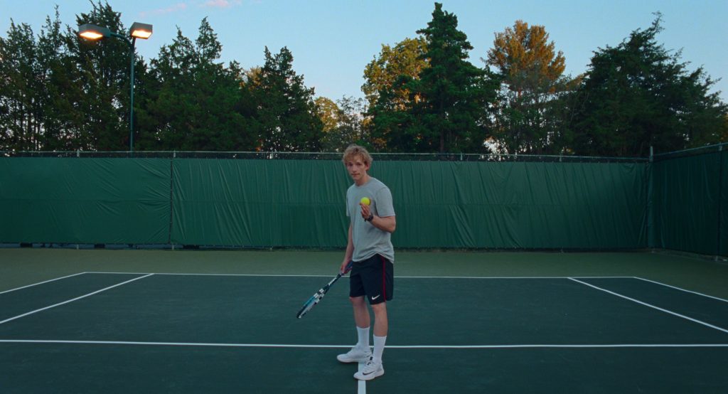 Nike Shorts and Sneakers in Challengers (2024) (Image 1)