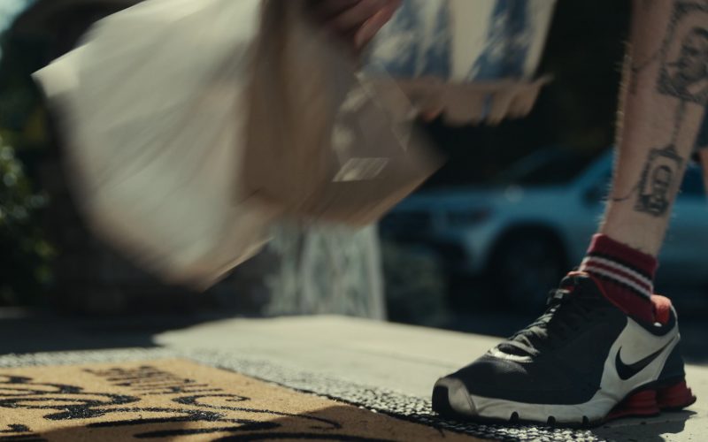 Nike Shox R4 Sneakers Worn by Pete Davidson as Kevin Gill in Dumb Money (2023) (Image 1)