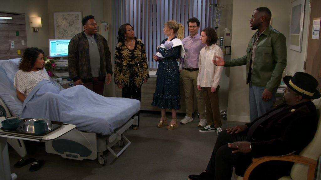 Nike Slides and Vans Shoes in The Neighborhood S06E10 “Welcome to the World” (2024) (Image 6)