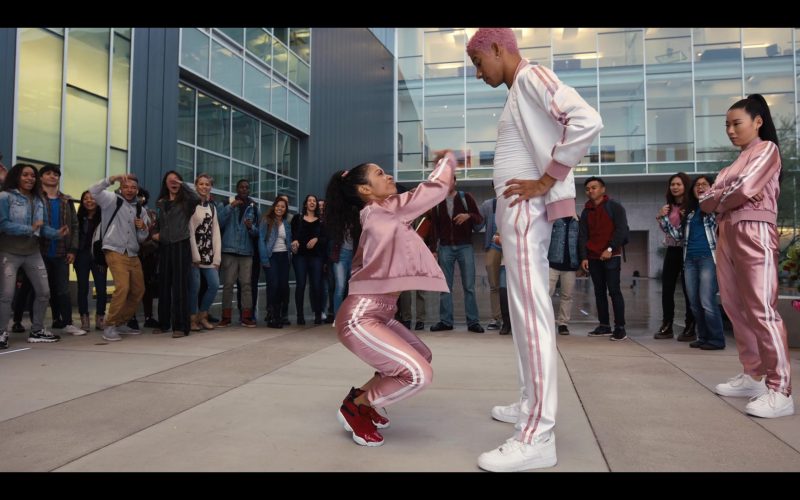 Nike Sneakers (All-White) of Keiynan Lonsdale in Work It (2020) (Image 1)