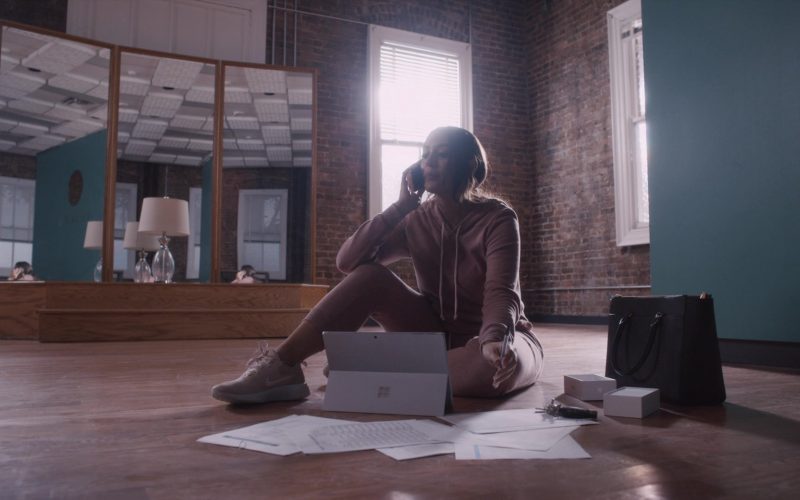 Nike Sneakers And Microsoft Surface Tablet Used by Erica Page in Ambitions – Season 1, Episode 5, “Killing Me Softly” (2019) (Image 1)