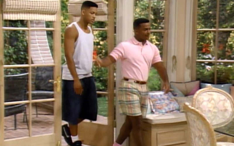 Nike Sneakers (Black) Worn by Will Smith in The Fresh Prince of Bel-Air S04E06 “Will Goes a Courtin'” (1993) (Image 1)