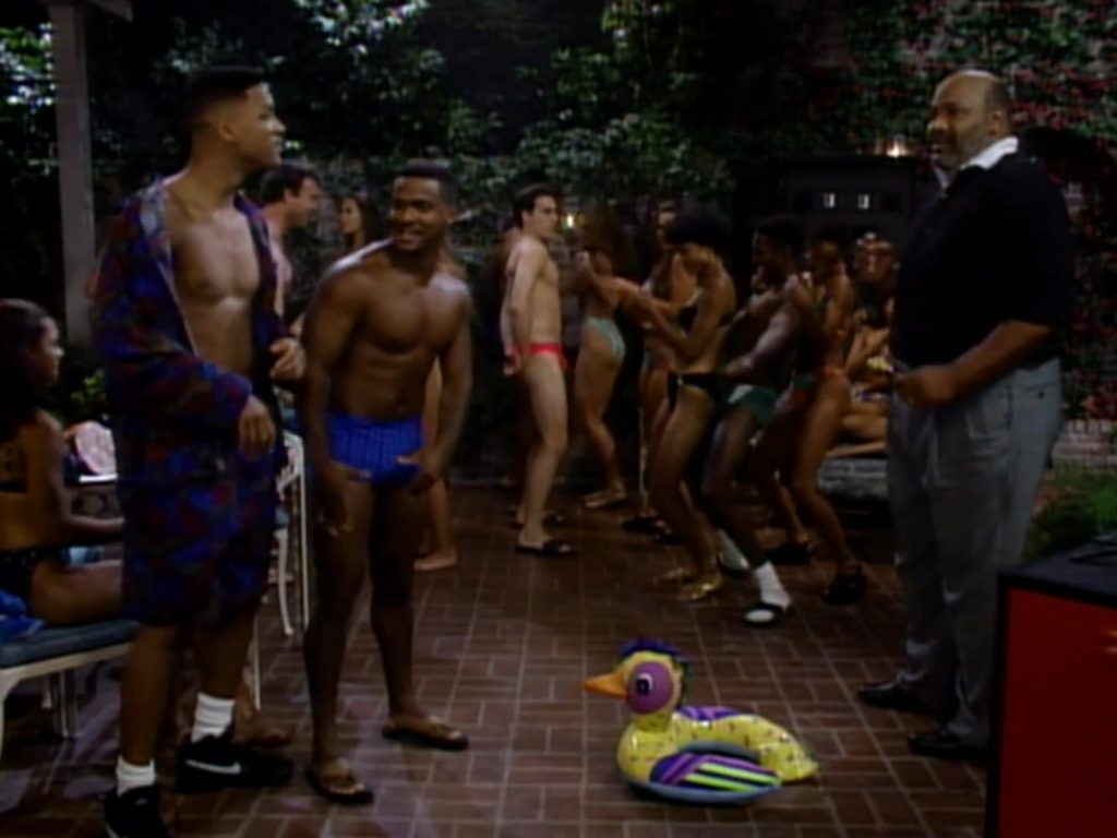 Nike Sneakers (Black) Worn by Will Smith in The Fresh Prince of Bel-Air S04E06 “Will Goes a Courtin'” (1993) (Image 2)