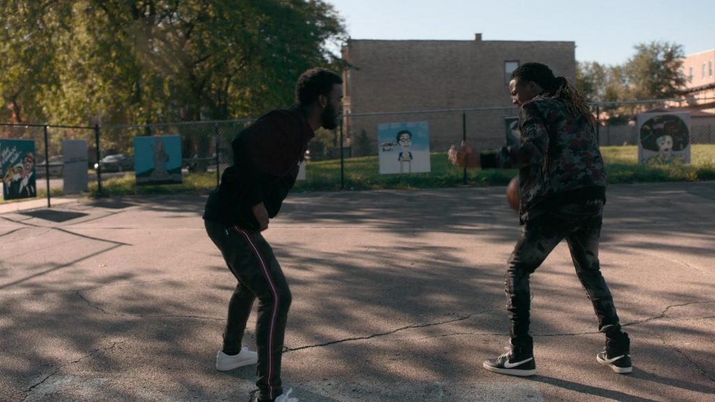 Nike Sneakers (Black) in The Chi S03E06 “Woo Woo Woo” (2020) (Image 2)