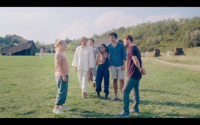 Nike Sneakers (Blue) Worn by Jack Reynor in Midsommar (2019) (Image 1)