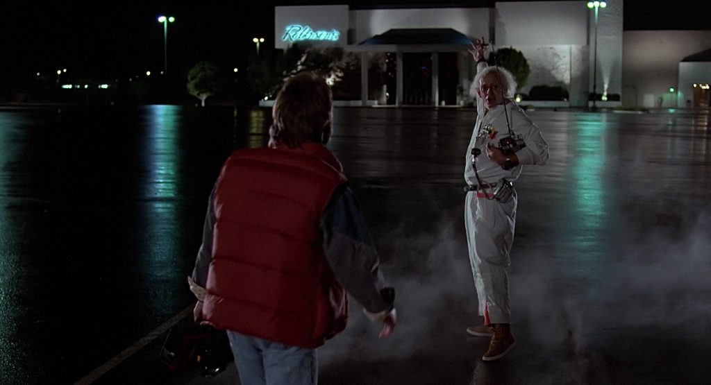 Nike Sneakers (Brown) Worn by Christopher Lloyd (Dr. Emmett Brown) in Back to the Future (1985) (Image 3)