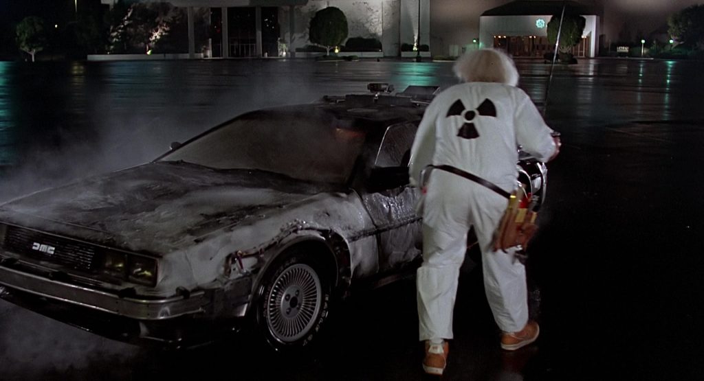 Nike Sneakers (Brown) Worn by Christopher Lloyd (Dr. Emmett Brown) in Back to the Future (1985) (Image 4)