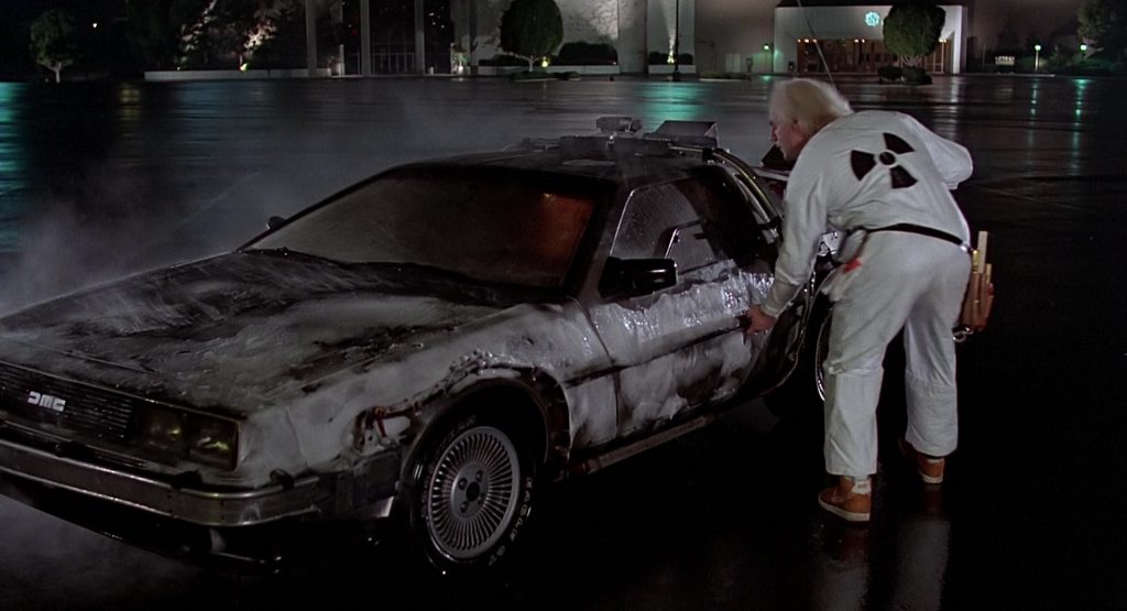 Nike Sneakers (Brown) Worn by Christopher Lloyd (Dr. Emmett Brown) in Back to the Future (1985) (Image 5)