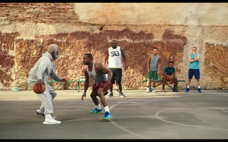Nike Sneakers For Men (Blue) in Uncle Drew (2018) (Image 1)