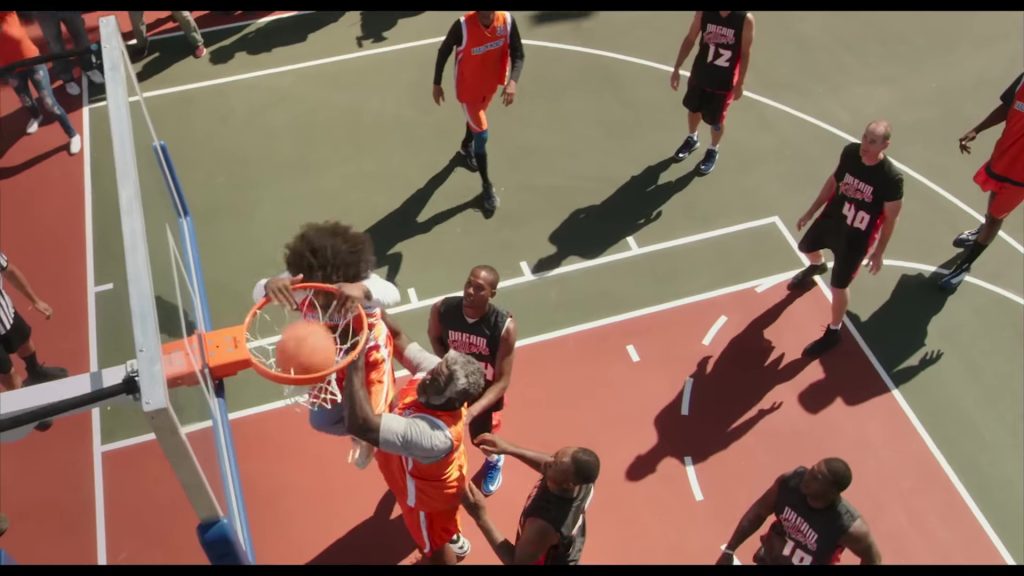 Nike Sneakers For Men (Blue) in Uncle Drew (2018) (Image 3)