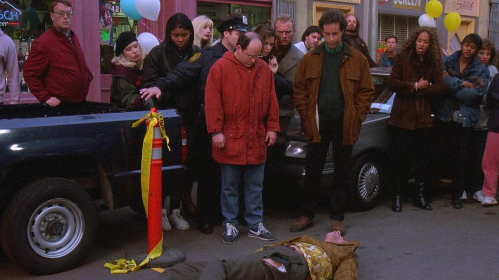 Nike Sneakers For Men Worn by Jason Alexander as George Costanza in Seinfeld Season 7 Episode 9 “The Sponge” (1995) (Image 1)