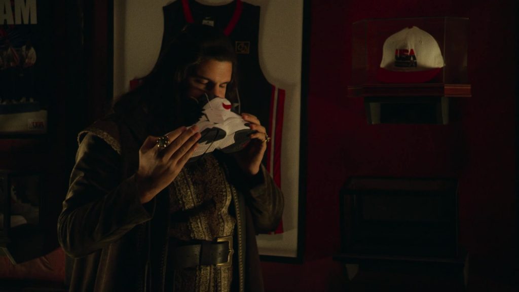 Nike Sneakers Held by Kayvan Novak in What We Do in the Shadows – Season 1, Episode 8, Citizenship (2019) (Image 2)