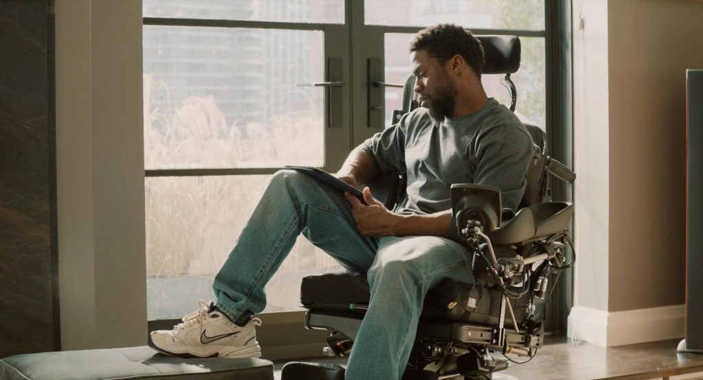 Nike Sneakers (White) Worn by Kevin Hart in The Upside (2017) (Image 2)