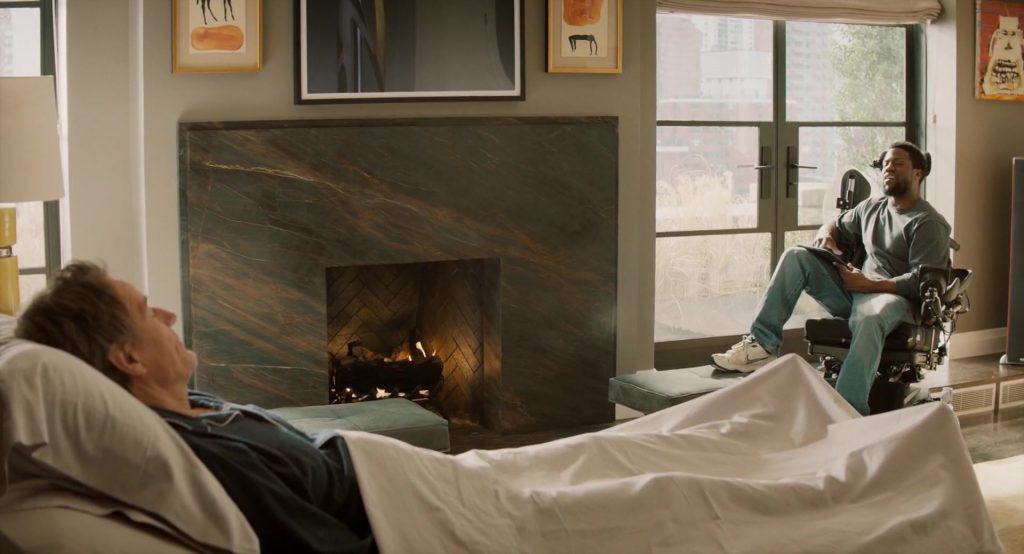 Nike Sneakers (White) Worn by Kevin Hart in The Upside (2017) (Image 3)