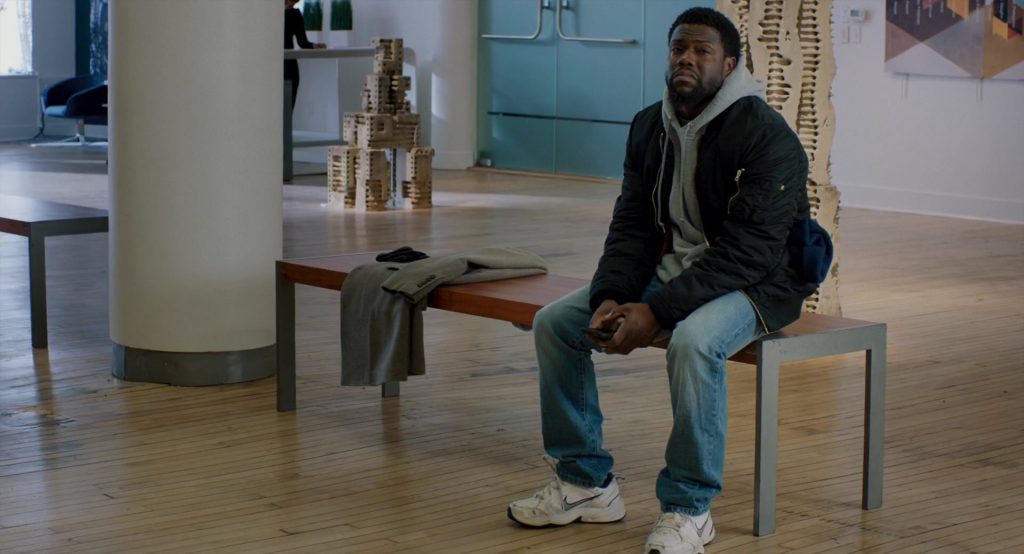 Nike Sneakers (White) Worn by Kevin Hart in The Upside (2017) (Image 4)