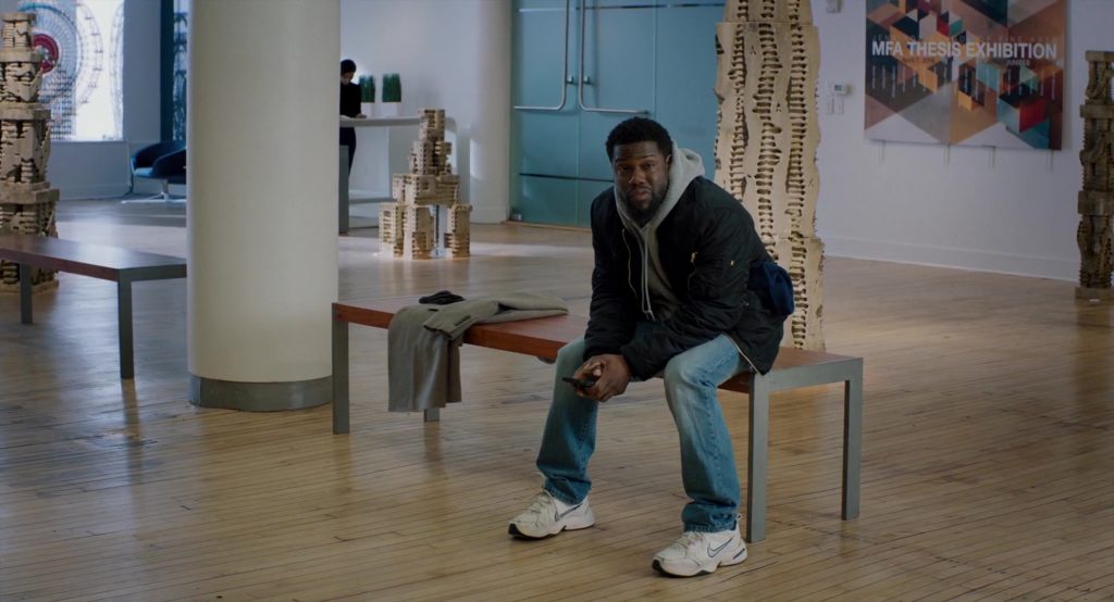 Nike Sneakers (White) Worn by Kevin Hart in The Upside (2017) (Image 5)