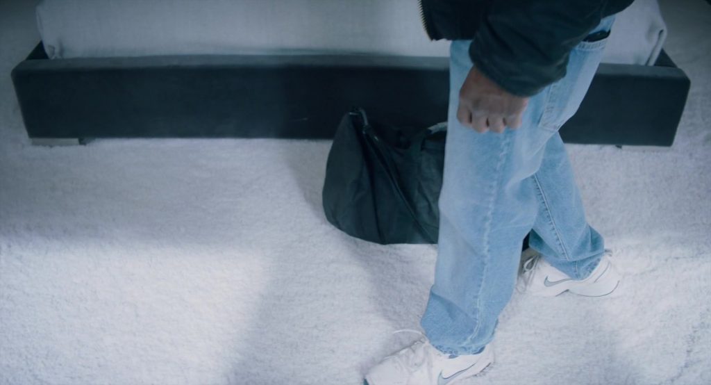 Nike Sneakers (White) Worn by Kevin Hart in The Upside (2017) (Image 9)