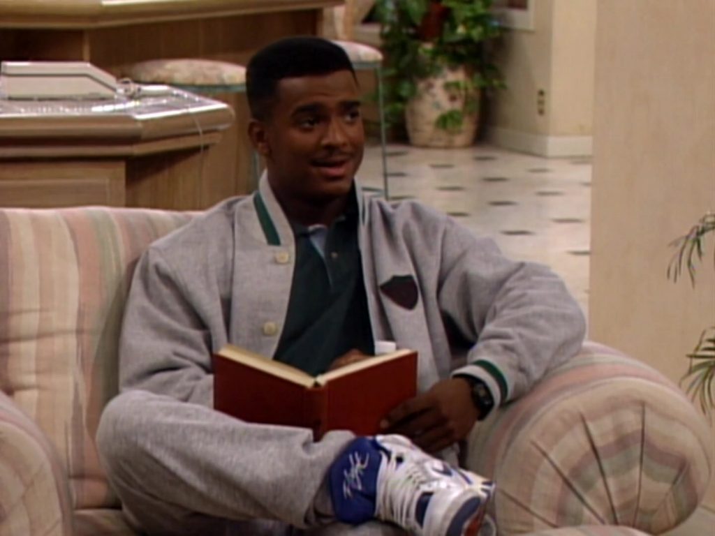 Nike Sneakers Worn by Alfonso Ribeiro as Carlton Banks in The Fresh Prince of Bel-Air S02E09 “Cased Up” (1991) (Image 1)