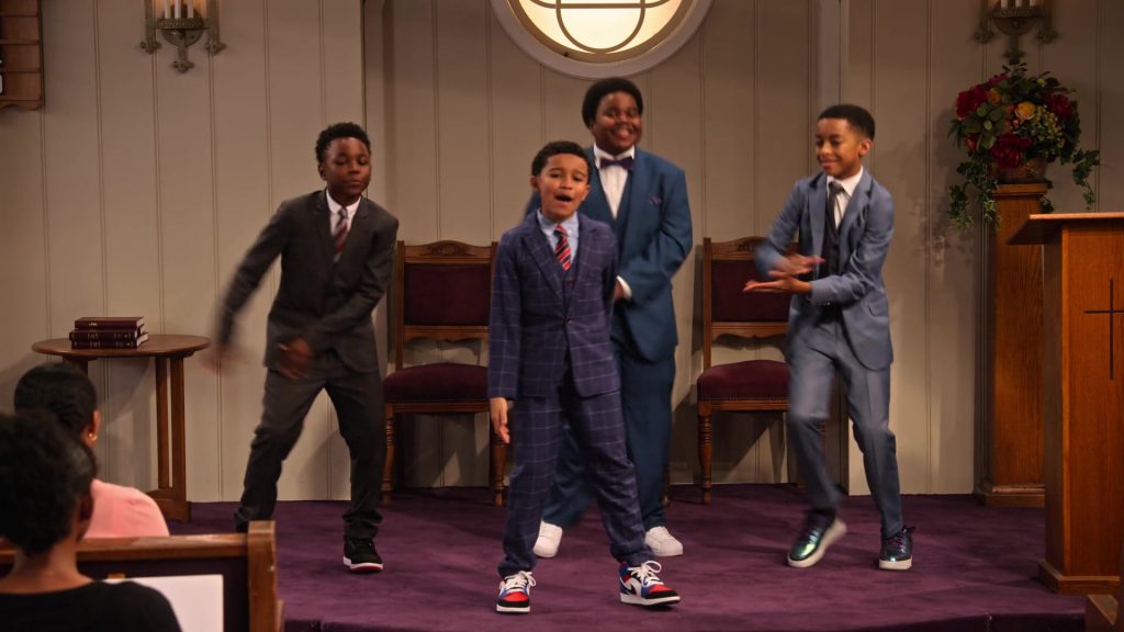 Nike Sneakers Worn by Cameron J. Wright as Mazzi McKellan in Family Reunion Season 1 Episode 13 “Remember When Daddy Came Home” (2020) (Image 1)