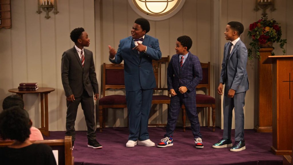 Nike Sneakers Worn by Cameron J. Wright as Mazzi McKellan in Family Reunion Season 1 Episode 13 “Remember When Daddy Came Home” (2020) (Image 2)