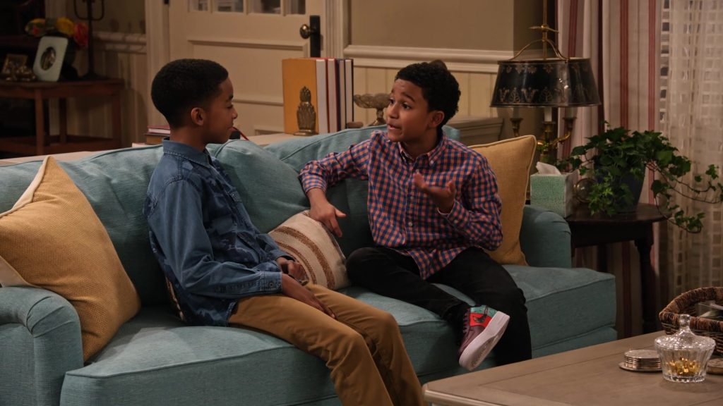 Nike Sneakers Worn by Cameron J. Wright as Mazzi McKellan in Family Reunion Season 1 Episode 14 “Remember Our Parents' Wedding” (2020) (Image 1)