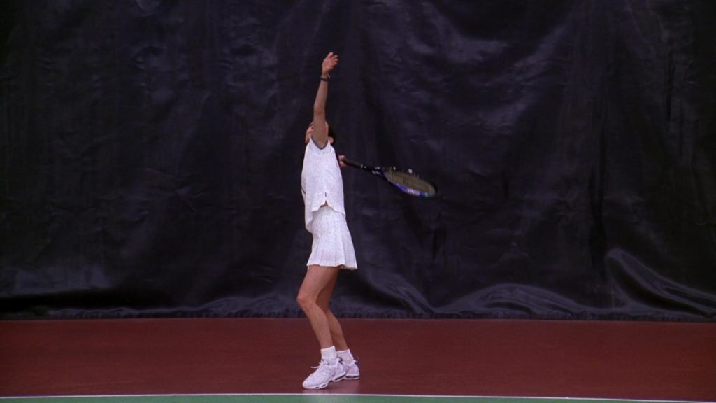 Nike Sneakers Worn by Courteney Cox (Monica Geller) in Friends Season 5 Episode 12 “The One with Chandler’s Work Laugh” (1999) (Image 1)