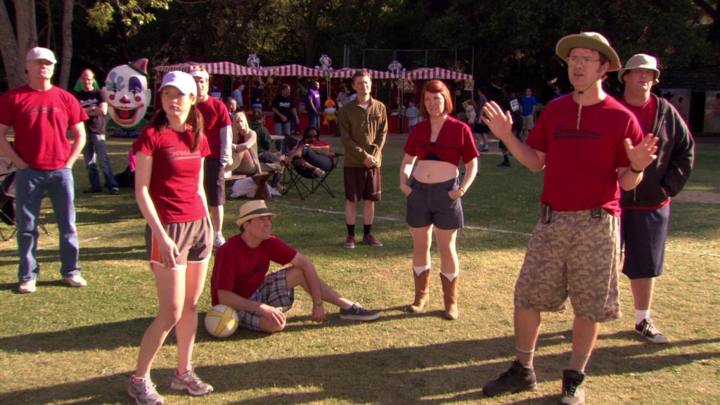 Nike Sneakers Worn by Ellie Kemper (Erin Hannon) in The Office – Season 5, Episode 28, “Company Picnic” (2009) (Image 1)