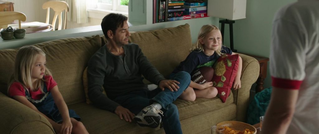 Nike Sneakers Worn by Eugenio Derbez and Wilson American Football Ball in Overboard (2018) (Image 1)