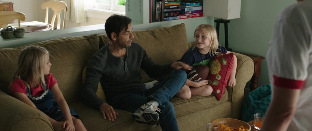 Nike Sneakers Worn by Eugenio Derbez and Wilson American Football Ball in Overboard (2018) (Image 2)