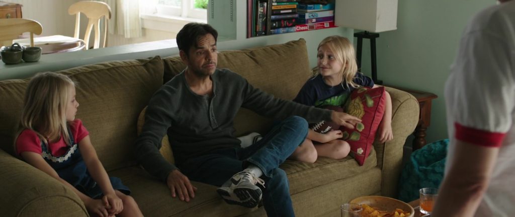 Nike Sneakers Worn by Eugenio Derbez and Wilson American Football Ball in Overboard (2018) (Image 3)