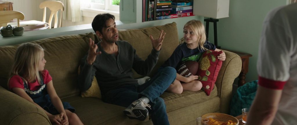 Nike Sneakers Worn by Eugenio Derbez and Wilson American Football Ball in Overboard (2018) (Image 4)