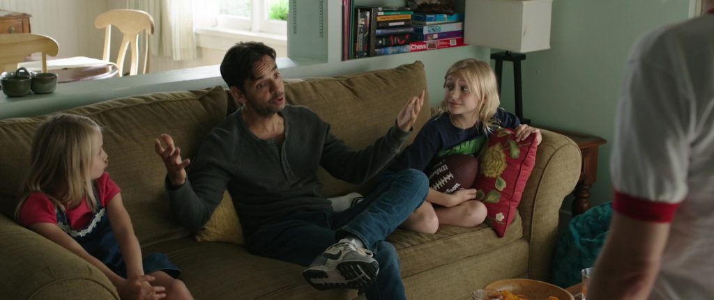 Nike Sneakers Worn by Eugenio Derbez and Wilson American Football Ball in Overboard (2018) (Image 5)