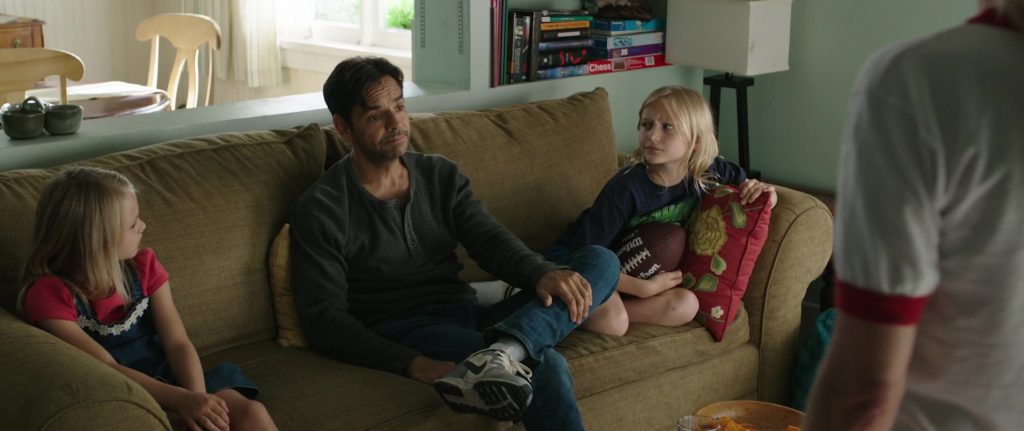 Nike Sneakers Worn by Eugenio Derbez and Wilson American Football Ball in Overboard (2018) (Image 6)