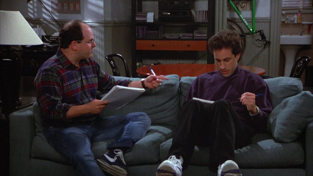 Nike Sneakers Worn by Jason Alexander as George Costanza in Seinfeld Season 4 Episode 16 “The Shoes” (1993) (Image 1)