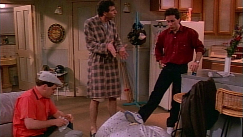 Nike Sneakers Worn by Jerry Seinfeld in Seinfeld Season 1 Episode 1 “Good News, Bad News” (1989) (Image 2)