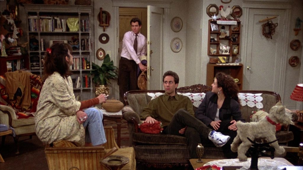 Nike Sneakers Worn by Jerry Seinfeld in Seinfeld Season 2 Episode 6 “The Statue” (1991) (Image 1)