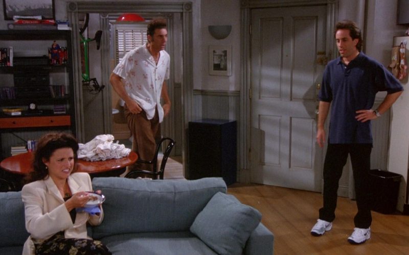 Nike Sneakers Worn by Jerry Seinfeld in Seinfeld Season 6 Episode 4 “The Chinese Woman” (1994) (Image 1)