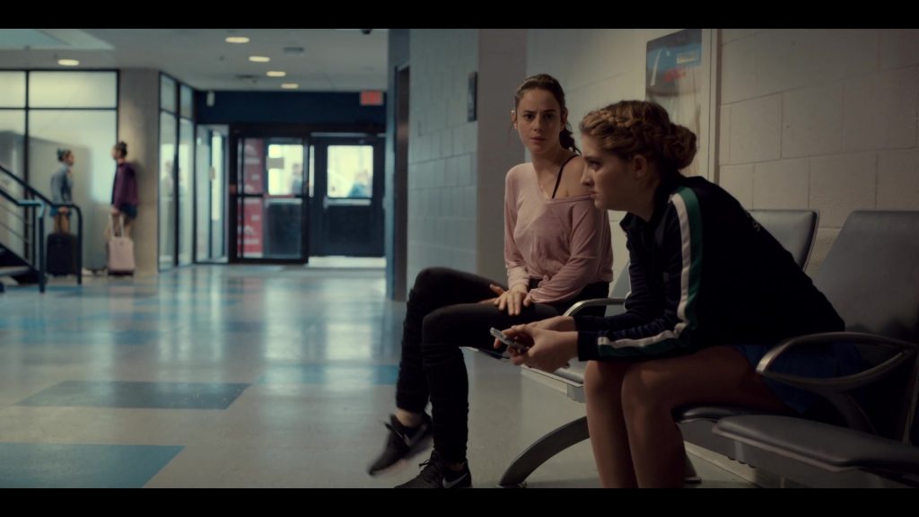 Nike Sneakers Worn by Kaya Scodelario as Kat Baker in Spinning Out Season 1 Episode 10 “Kiss & Cry” (2020) (Image 1)